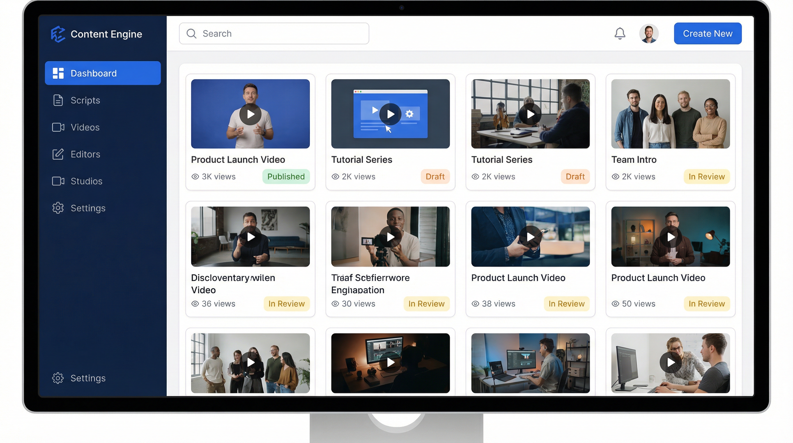 Content Engine Dashboard
